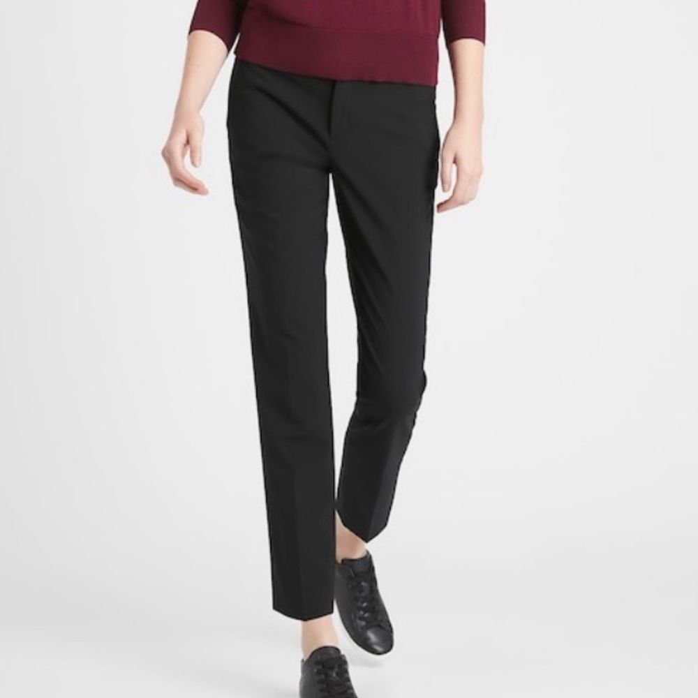 BANANA REPUBLIC Slim Straight Fit Trouser, Size 10